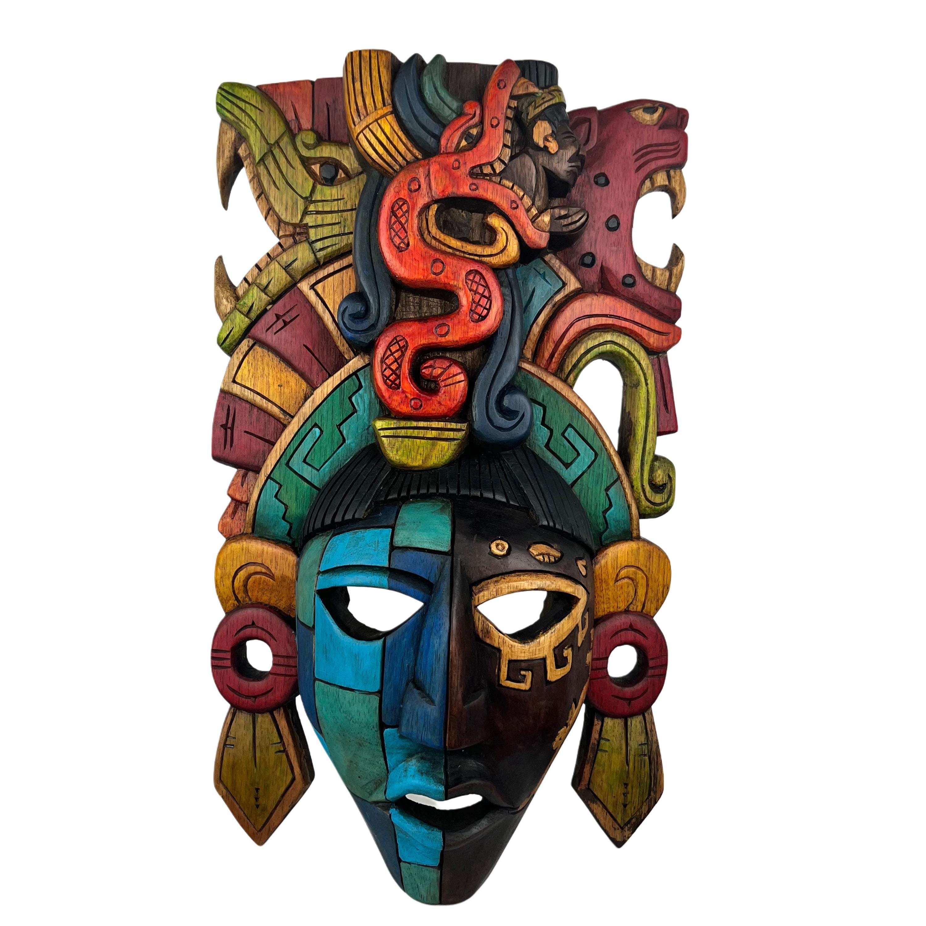 Mexican wood mask - Etsy 日本
