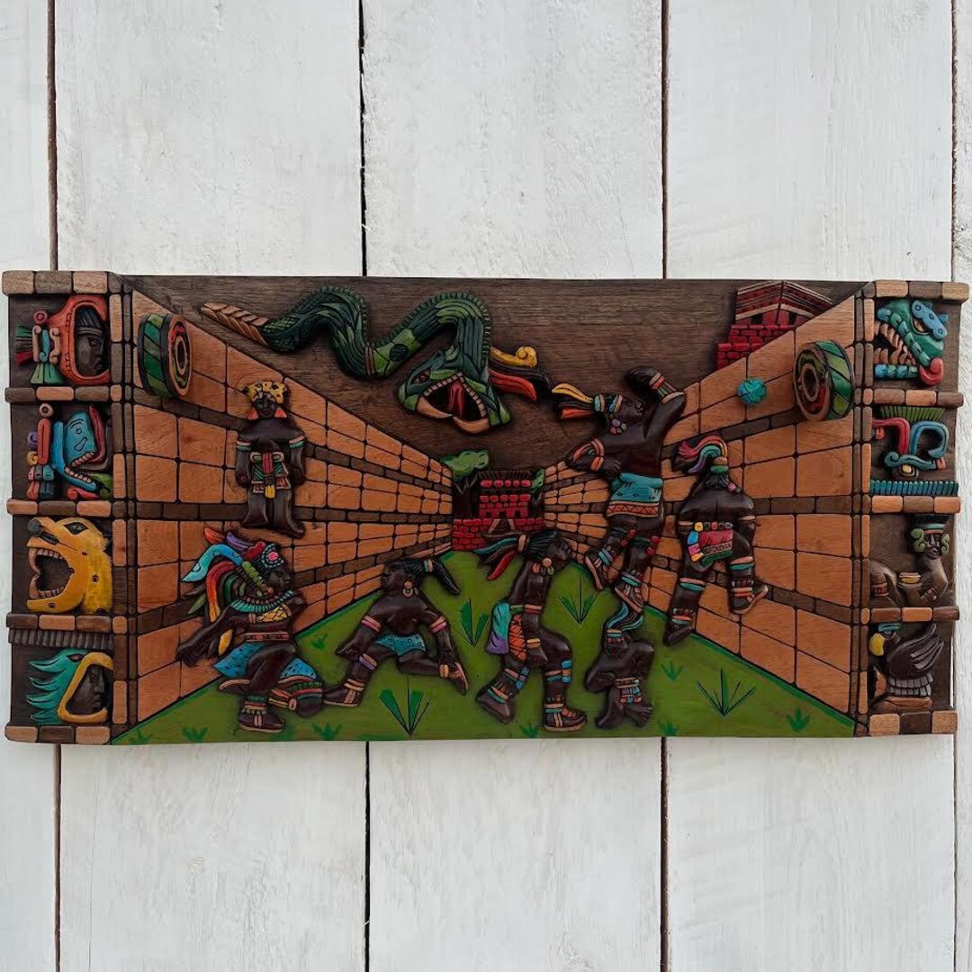 Pok-a-tok Mayan Ball Game. - Etsy