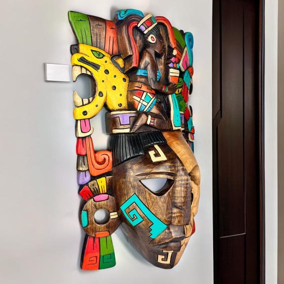 Mayan Mask Dual Face