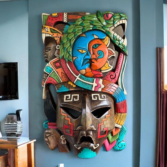 Eclipse Carrier Mayan Mask