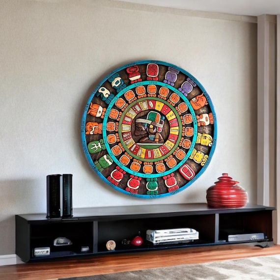 The Mayan Calendar, 3D Mexican Art