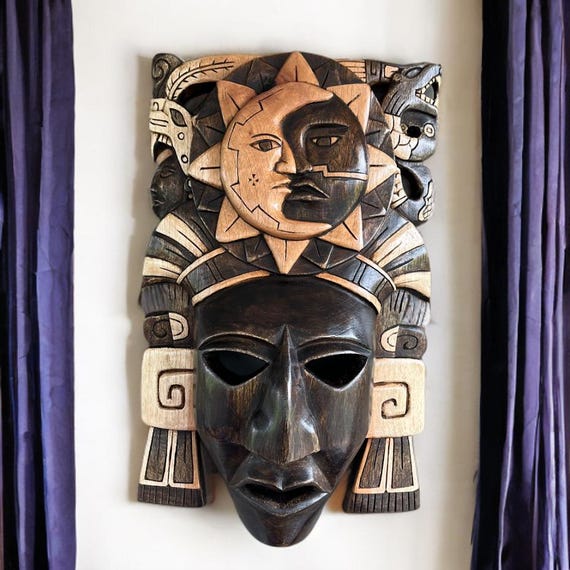 Eclipse Carrier Dark Mayan Mask