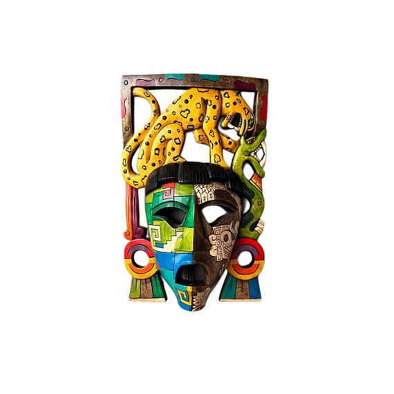 Mayan Wooden Mask