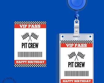 Pit Crew Badges