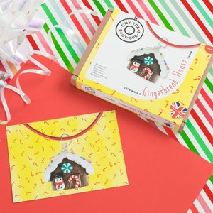 Gingerbread House Jewellery Craft Kit. Kids Jewellery Kit. Party Activities. Creative Gifts. Stocking Filler Teens Children Adults image 2