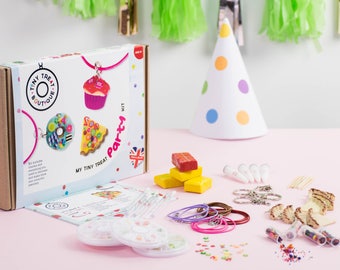 Birthday Party Jewellery Craft Kit. Birthday Party Activities. Party Activity for Kids. Creative Party Ideas. Children's Stocking Filler