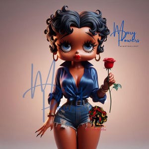 Black Betty Boop Bundle &quot;Empower Your Charm: Unleash the Bold and Beautiful Within!&quot;