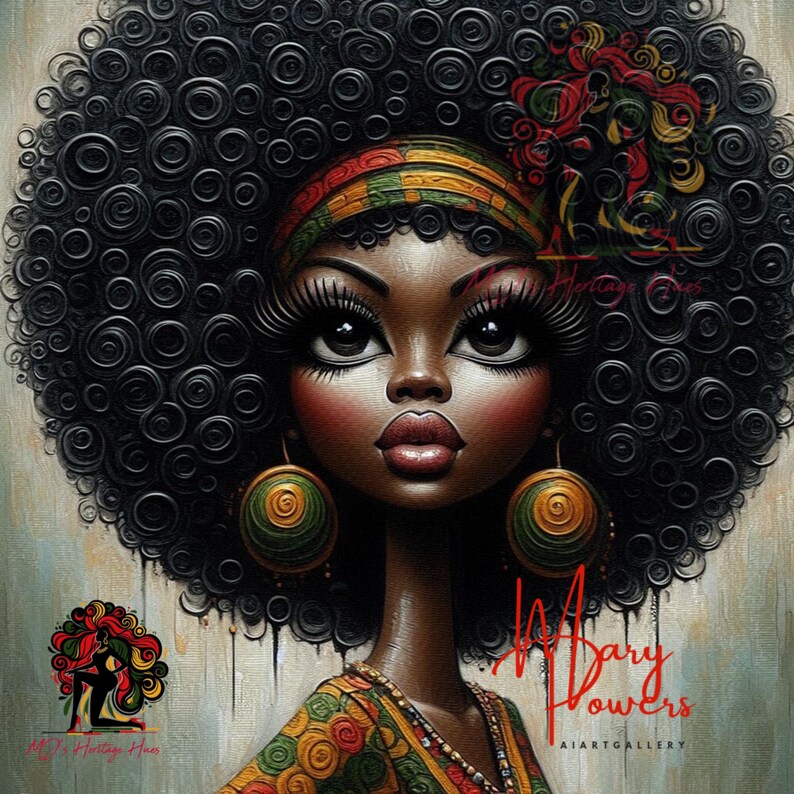 Pacchetto patrimonio culturale di Black Betty Boop immagine 5