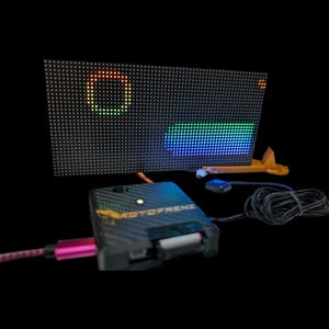 Protogen Electronics Kit Full-Color Panel — ProtoFrenz 3.0 Controller, Boop Sensor, Talking Mouth, Upgrade, No Head Base