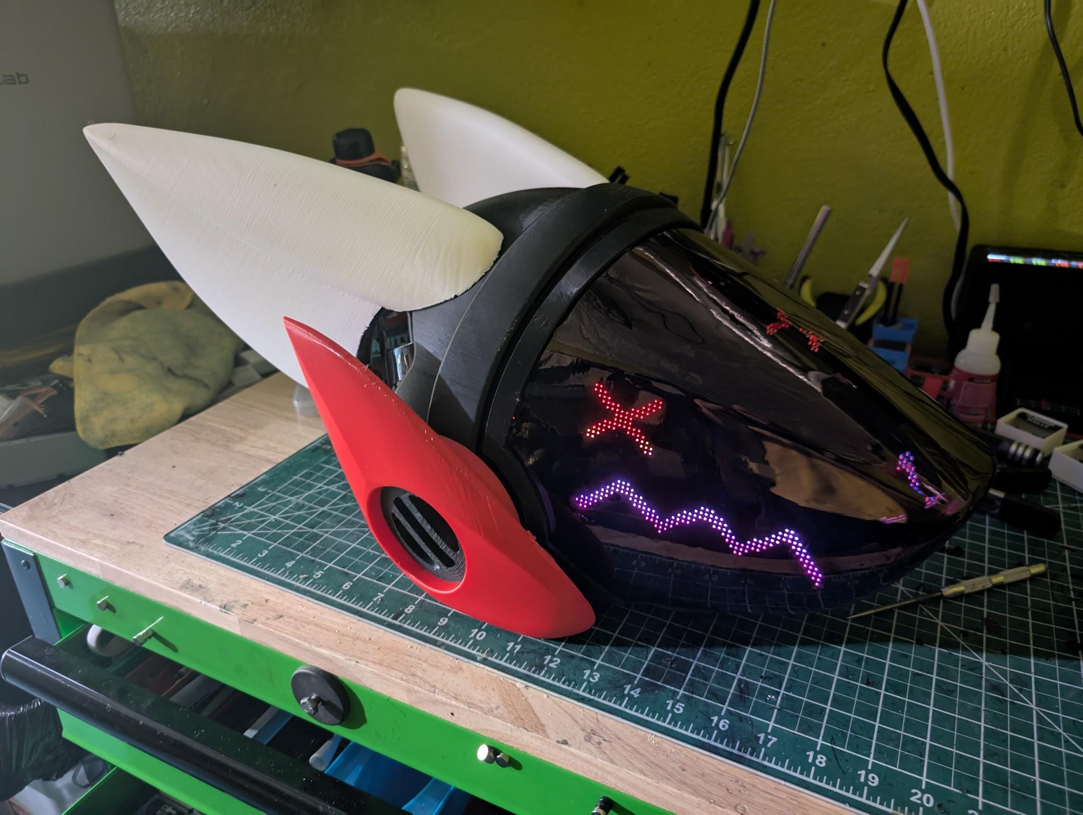 PROTOFRENZ Protogen Head With LED Display - Etsy