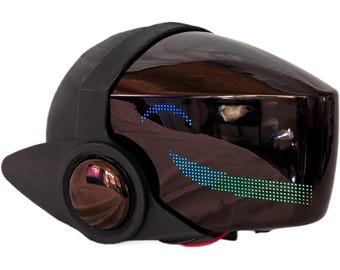 Protogen Head MK3 Starter Kit ProtoFrenz — WF1 HUB75 LED, Fully Assembled, App Controlled, Fursuit Head