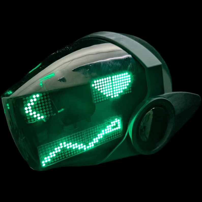 Protogen Head MK3 Protofrenz Studio — LED Display, MAX7219 or HUB75 ...