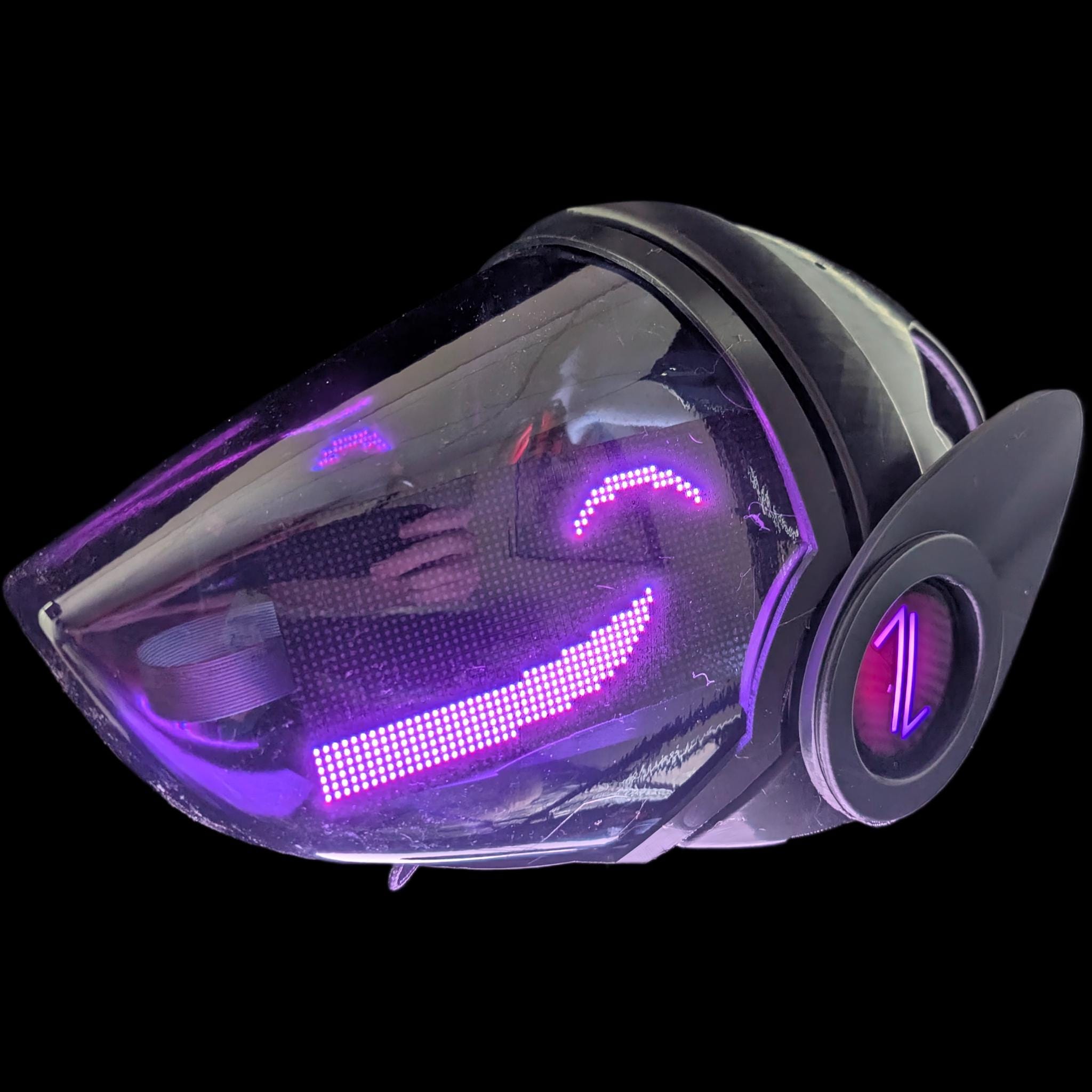 Protogen Head Protofrenz Cipher — Boop Sensor, Talking Mouth, Fan, LED ...