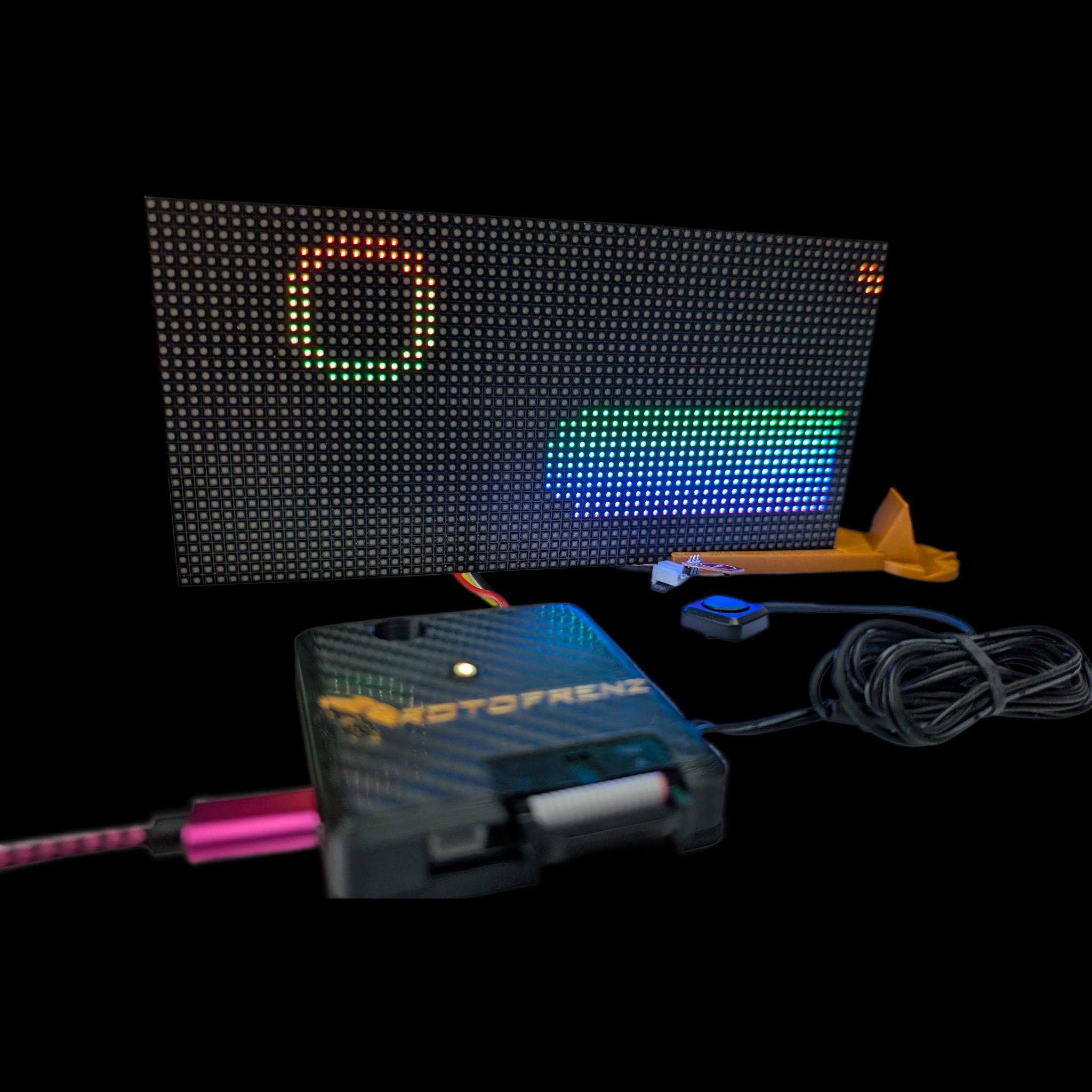 Protogen Electronics Kit Protogen Electronics Kit HUB75 P3 — Protofrenz 3.0 Controller, Boop ...