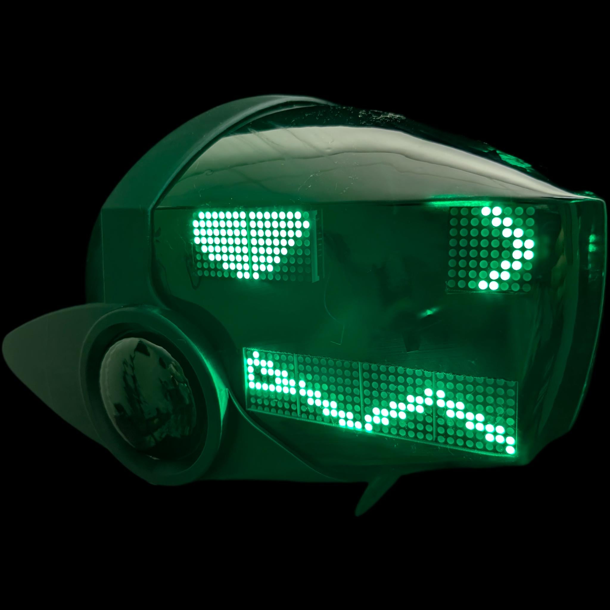 head PROTOSTELLAR 98 170cm ビンディング付き Protogen Head MK3 Protofrenz Studio — LED Display, MAX7219 or