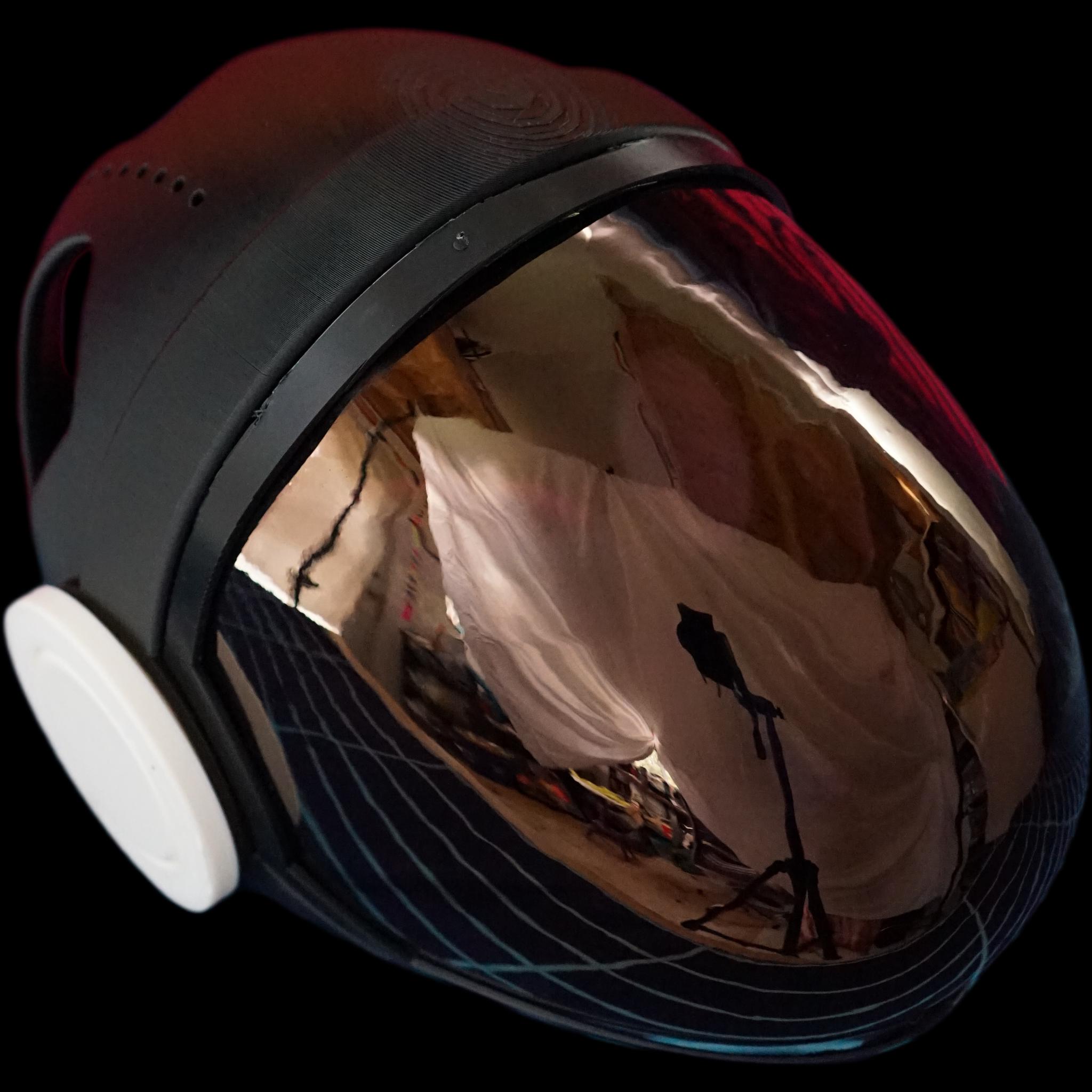 Protogen Head Base Protofrenz Iris — 3D Printed Rounded, No