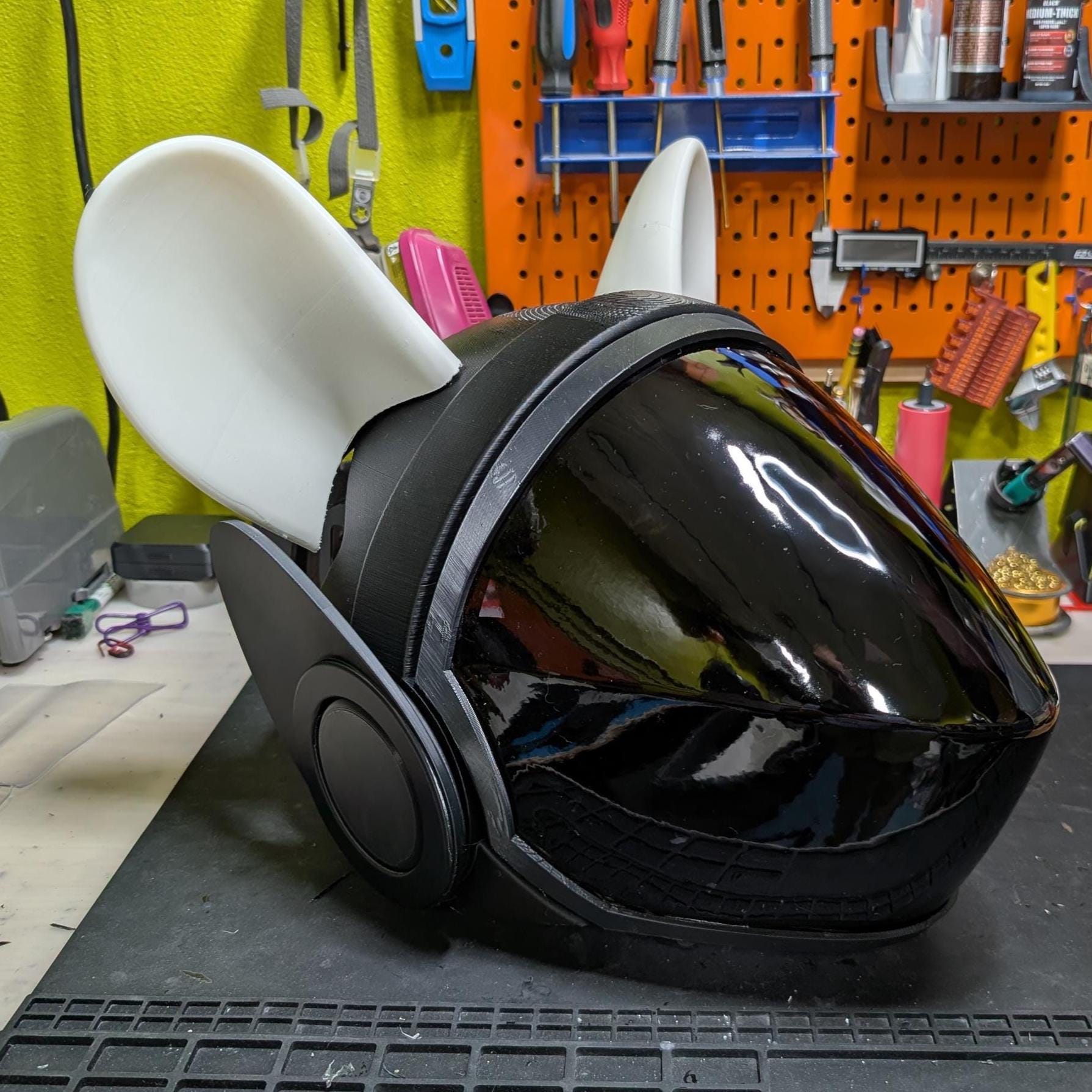 Mouse Ears Protogen Fursuit Cosplay — 3D Printed Stylized, TPU or PLA ...