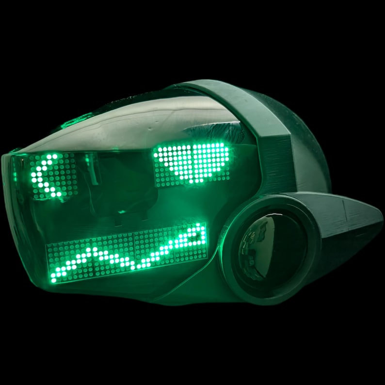Protogen Head MK3 Protofrenz Studio — LED Matrix or Full-color Panel ...