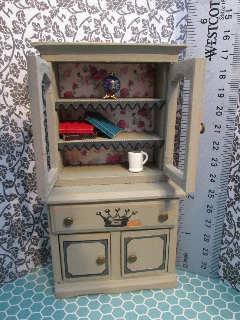 1:12 Scale Dollhouse Miniature Filled Wooden Jewelry Box Bedroom Acces THL
