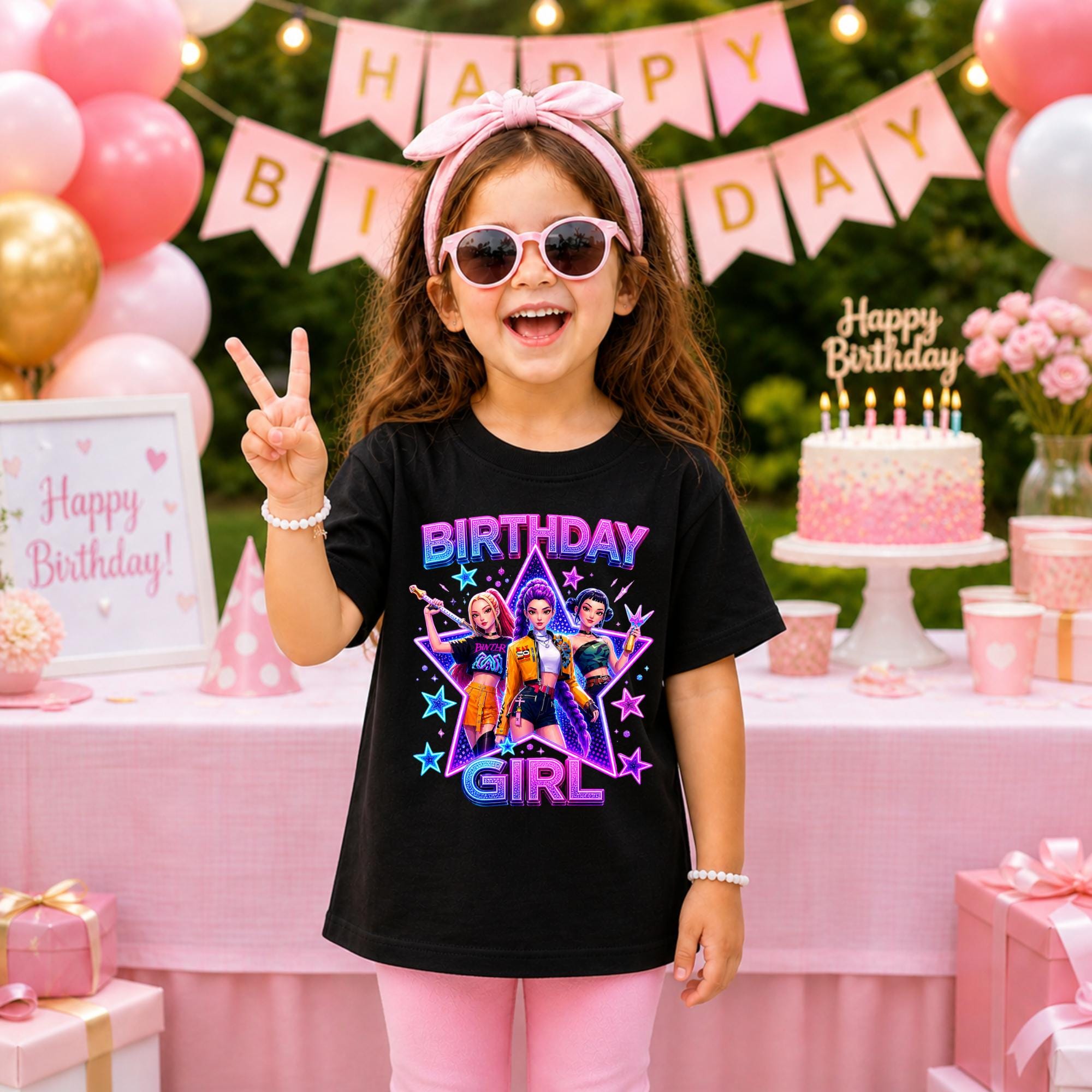 H/untrix Kpop Birthday Girl Shirt PNG SVG: Kpop Fan Gifts, Digital ...