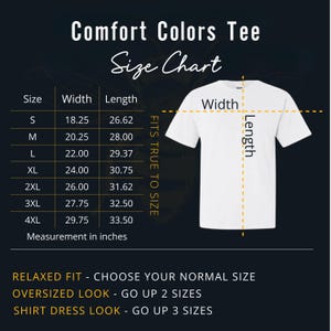 Comfort Colors® Bible Basic Instructions Before Leaving Earth Christian Vintage Floral T‑shirt bild 5