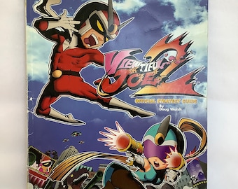 Viewtiful Joe 2 Official Strategy Guide Book Player’s Game Manual Vintage Collectible Game Gaming Nintendo GameCube Maps Bosses Reference