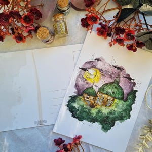Postkarte Berlin in A6, nach meinem Original, Grußkarte Aquarell, Kleine Aufmerksamkeit, Geburtstagskarte, Geschenk für Berliner