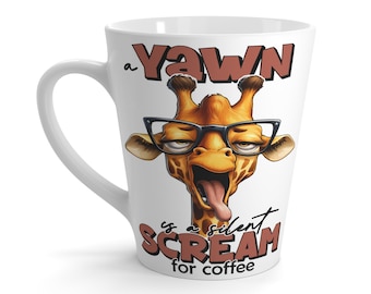 Latte Mug, Sarcastic Work Mug, Funny Boss Mug, Office Mug, Funny Coffee Mug, Work Mug