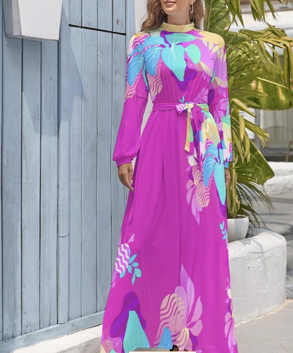 blue dress for baby girl Palm Beach Dress main image 1