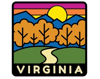 Virginia  Sticker