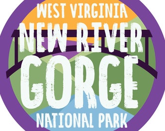 New River Gorge National Park Sticker