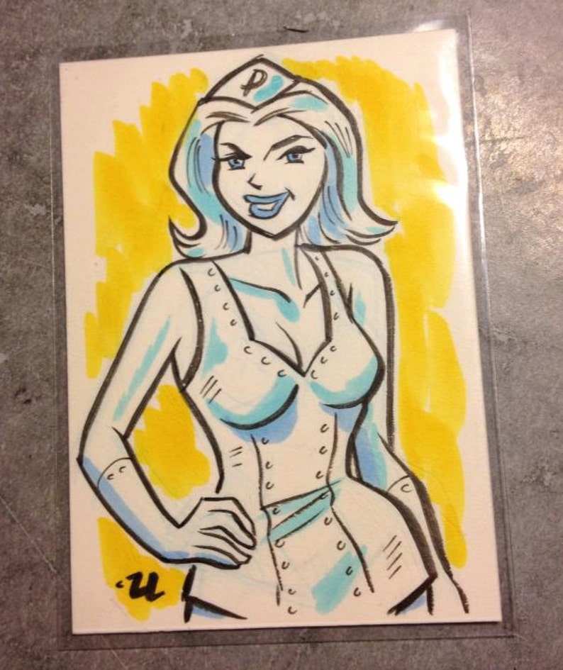Your Very Own Custom Rob Ullman Sketch Card image 7