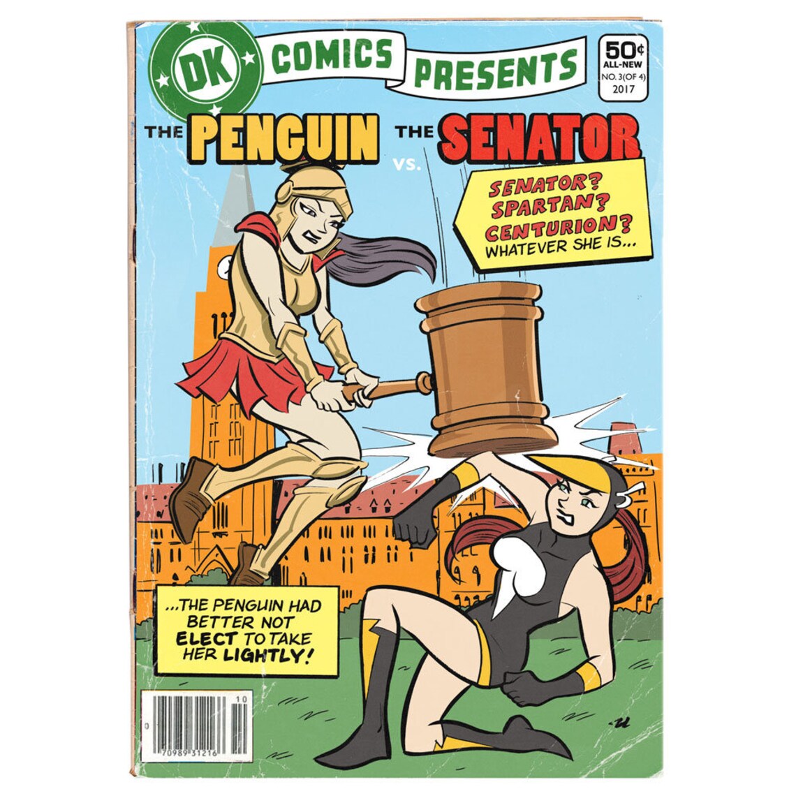 Cubierta del cómic presenta DK imprime conjunto | Etsy