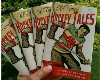 Old-Timey Hockey Tales #1 by Robert Ullman with Jeffrey Brown