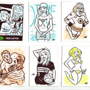 Your Very Own Custom Rob Ullman Sketch Card image 1