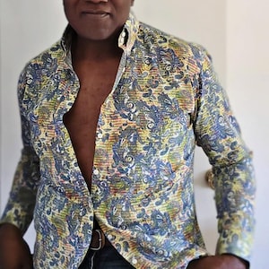 CP20140  PARKLANE  PAISLEY  Cotton  shirt