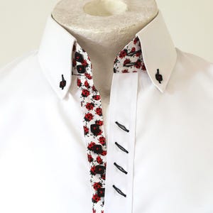classic white tailored shirt