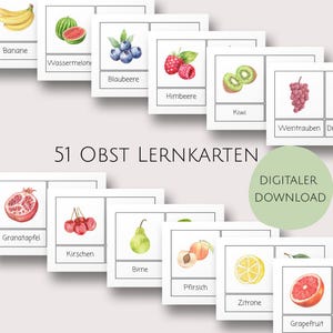 フルーツ学習カード I フルーツ絵カード I ショッピングカード I モンテッソーリ I 子供の買い物リスト I 食べ物フラッシュカード I PDF I 印刷可能 I