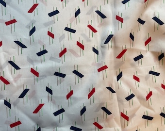Cool Geometric Print - Vintage Fabric Deadstock Apparel