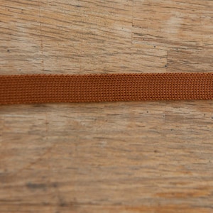Copper Brown Facing  - 3 yards Vintage Trim New Old Stock 60s 70s Edging