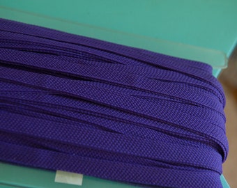 Purple Bias Trim  - 3 yards Vintage Trim New Old Stock 60s 70s Edging Facing
