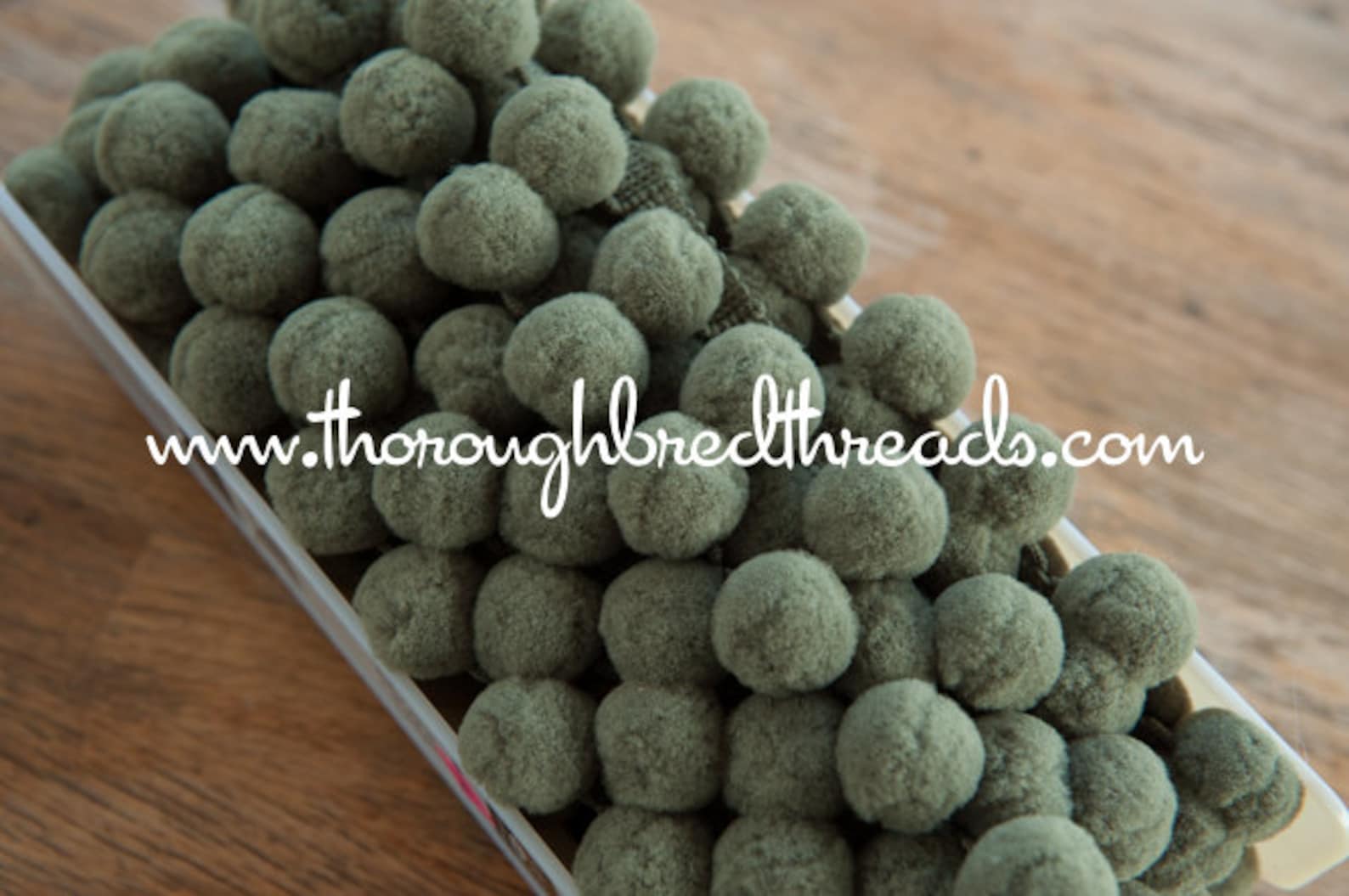 2.66 Yards Sage Green Vintage Pom Poms Ball Fringe 80s New Etsy Australia