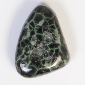 Michigan Greenstone, loose gem, Mich. State Gem, Isle Royale Greenstone, Chlorastrolite - Free Gift Box, Gift Wrap, Gift Tag, Free Shipping