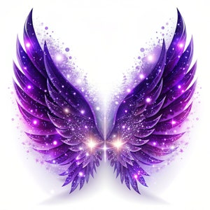 Angel Wings Clipart, Halo clipart, Heaven Clipart bundel, White wings PNG, Fairy Wings, Custom Portrait, Sublimation, Planner Stickers