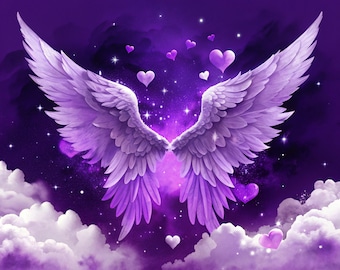 Arte Memorial Angel Wings: Fundo do Céu (Download Digital)
