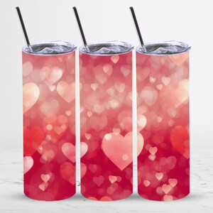 Valentines Day Tumbler Wrap Bundle, 20 Valentines Sublimation Designs, Valentine Tumbler PNG, Valentine Sublimation, Valentines Tumbler Wrap