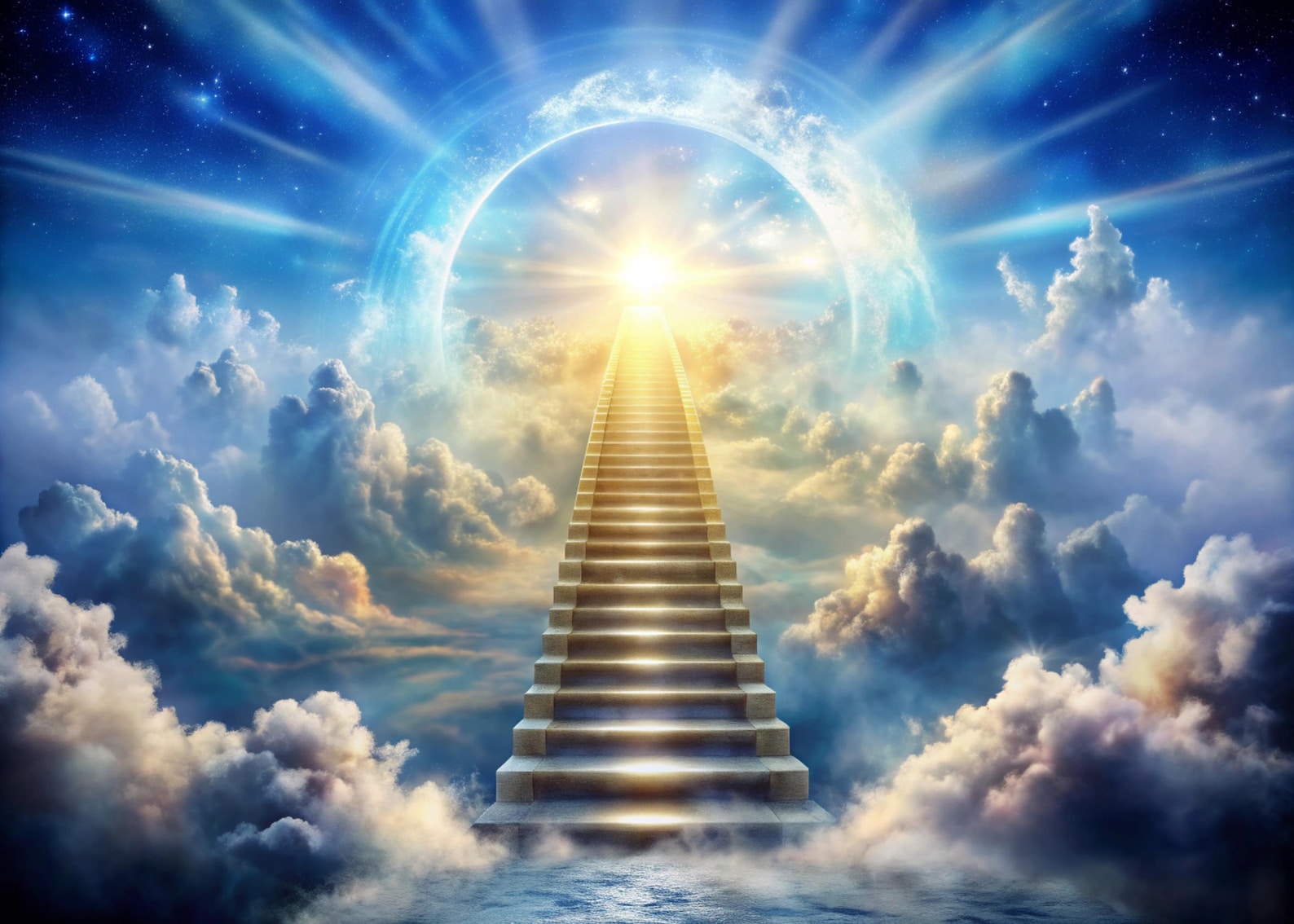 In Loving Memory PNG, 5 Memorial Background , Stairs to Heaven, Rest in ...