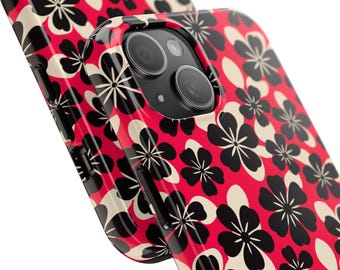 Fundas resistentes FLORAL para iPhone y Samsung