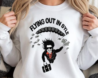 Felpa da venditore stagionale: D B COOPER DESIGN, pullover unisex, top in misto pesante, abbigliamento Maximum Profit, regalo di Natale, abbigliamento per le feste,
