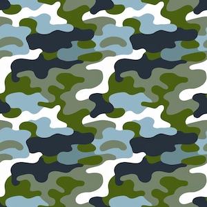 4 Camouflage Digital Paper, Military Pack Seamless Camouflage Backgrounds Scrapbooks, Camouflage Pattern, Camo Tree